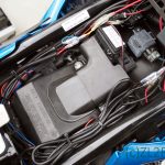 SF250 Qiスマートフォンホルダとバッテリ充電配線